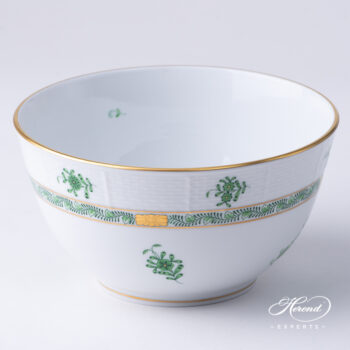 Herend Apponyi Green Bowl 363-0-00 AV