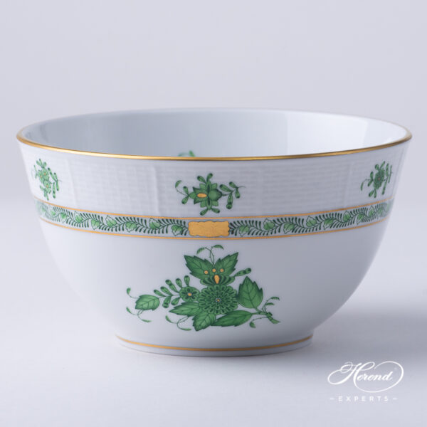 Herend Apponyi Green Bowl 363-0-00 AV