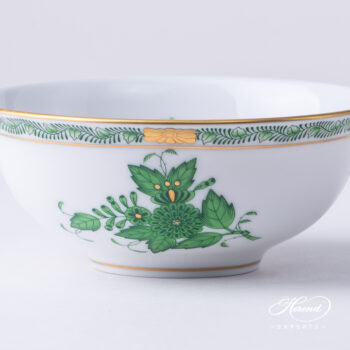 Herend Apponyi Green Bowl 367-0-00 AV