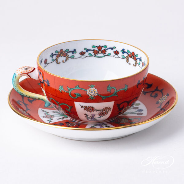 Herend Godollo Tea cup Red Dynasty 2474-0-00 G
