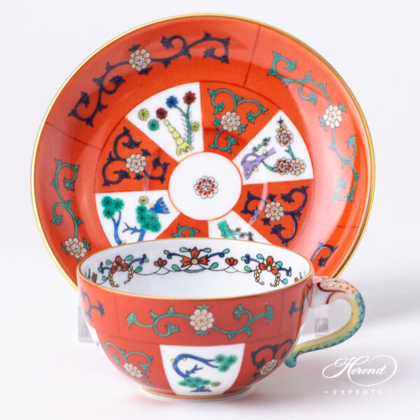 Herend Godollo Tea cup Red Dynasty 2474-0-00 G