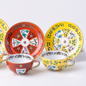 Herend Godollo Tea cup Red Dynasty 2474-0-00 G