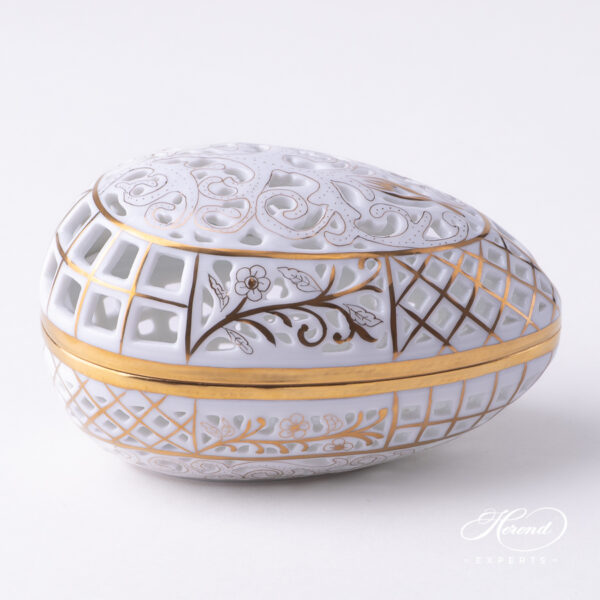 Herend Pierced Egg 6204-0-00 COR