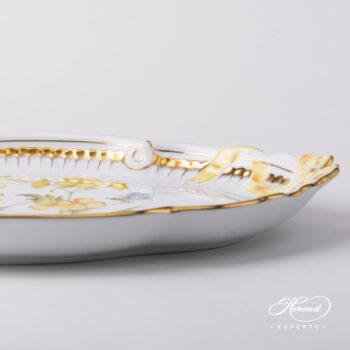Herend Ribbon Tray American Wildflowers 2400-0-00 FLA-EP