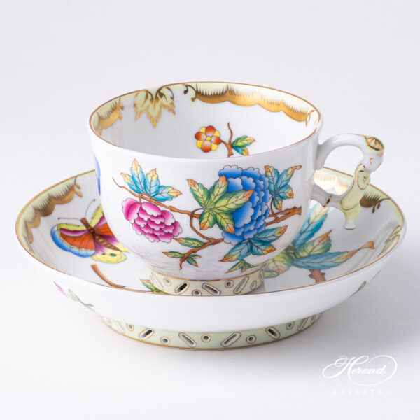 Herend Victoria Teacup with Saucer 3364-0-21