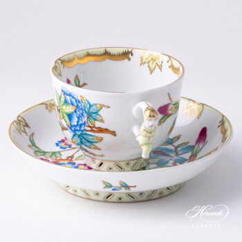 Herend Victoria Teacup with Saucer 3364-0-21