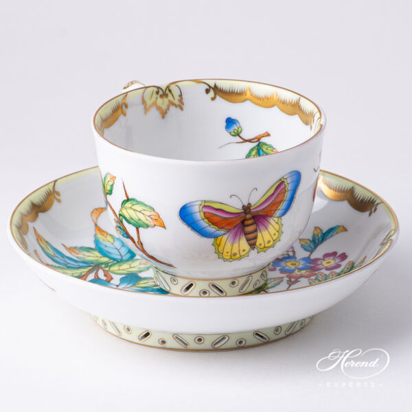 Herend Victoria Teacup with Saucer 3364-0-21