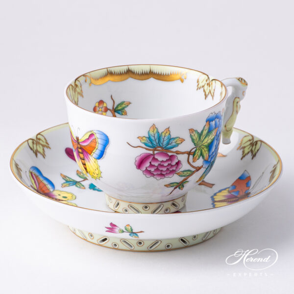 Herend Victoria Teacup with Saucer 3364-0-21