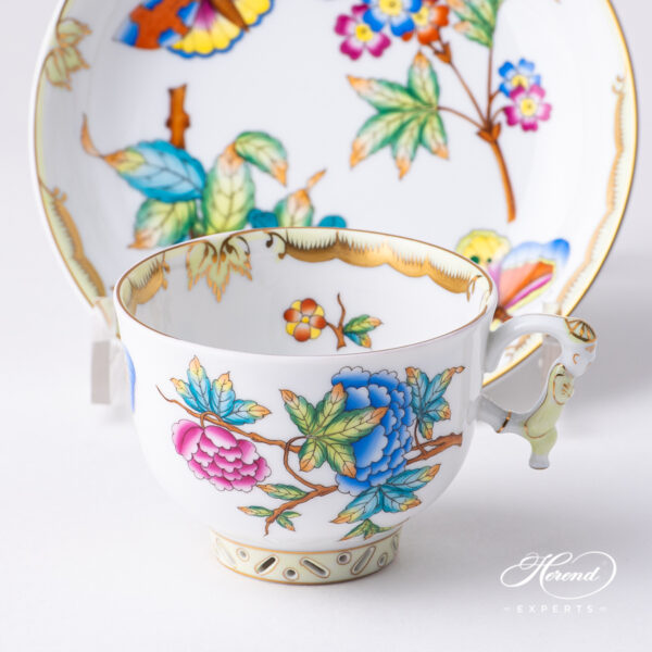 Herend Victoria Teacup with Saucer 3364-0-21