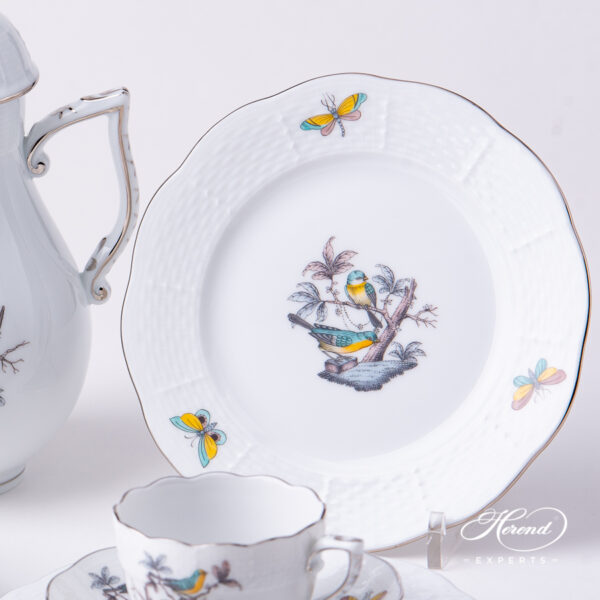Rothschild Bird Espresso set of Herend O-ROE-PT