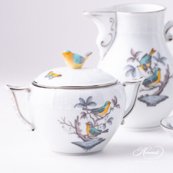 Rothschild Bird Espresso set of Herend O-ROE-PT