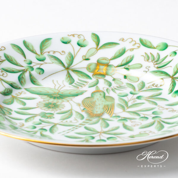 Herend Dessert plate Jardin Zoologique Green 2520-0-00 ZOVA