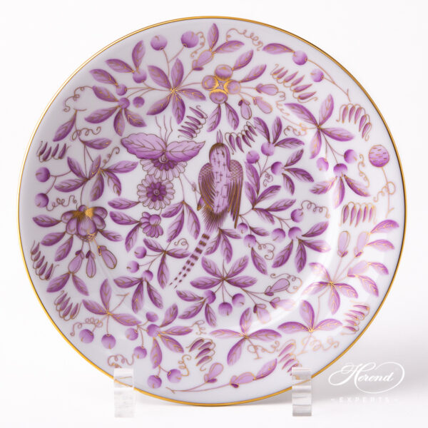 Herend Dessert plate Jardin Zoologique Lilac 2520-0-00 ZOLA