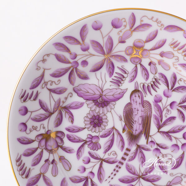 Herend Dessert plate Jardin Zoologique Lilac 2520-0-00 ZOLA