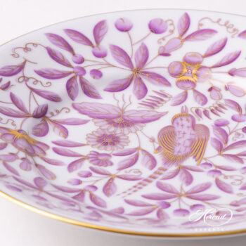 Herend Dessert plate Jardin Zoologique Lilac 2520-0-00 ZOLA
