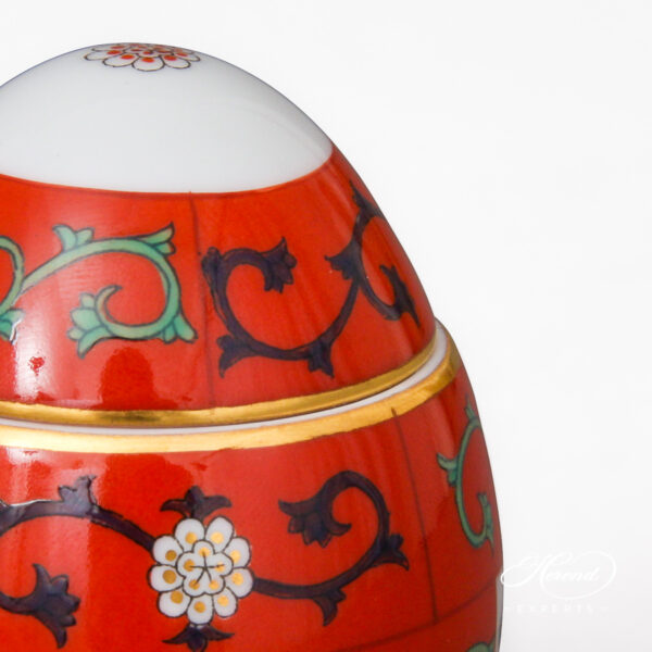 Herend Egg Red Dynasty 6043-0-00 G