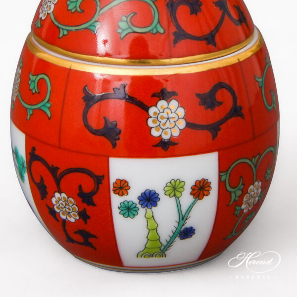 Herend Egg Red Dynasty 6043-0-00 G