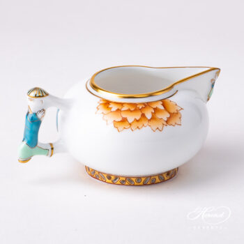 Herend Pink Peony Creamer 3345-0-21 PVR