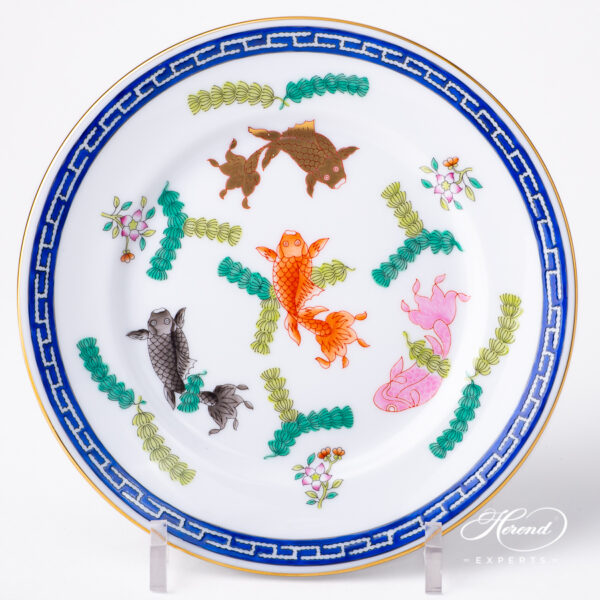 Herend Poisson Fishes Dessert Plate 2515-0-00 PO