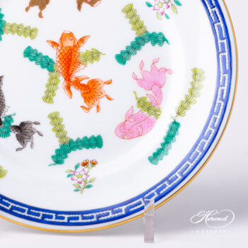 Herend Poisson Fishes Dessert Plate 2515-0-00 PO
