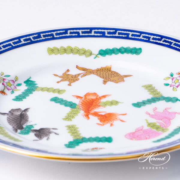 Herend Poisson Fishes Dessert Plate 2515-0-00 PO