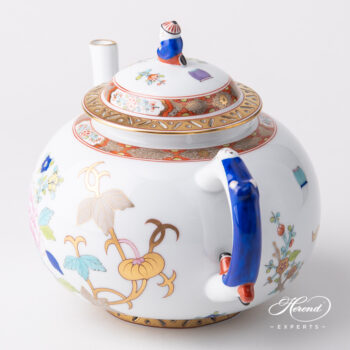 Teapot w. Mandarin Knob - Large - Shanghai - Herend Experts