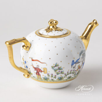 Asian Garden - Oriental Showmen Teapot of Herend 20604-0-06 FODO
