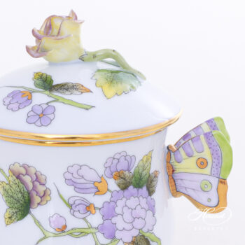 Herend creamer butterfly handle Royal Garden 2385-0-91 EVICT1
