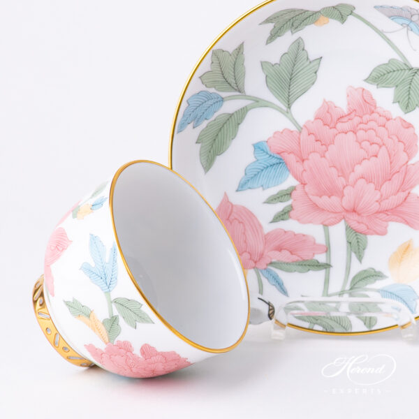 Herend Peony Flowers Tea cup 3364-0-21 PVFP-X1