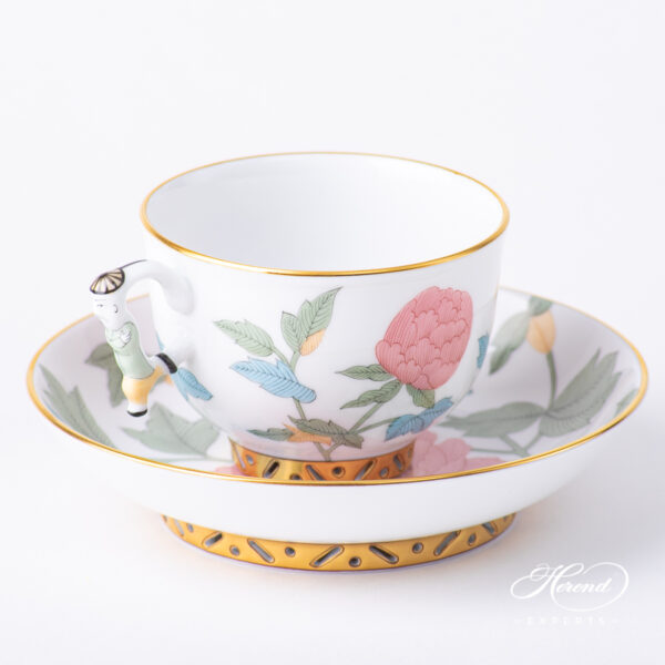 Herend Peony Flowers Tea cup 3364-0-21 PVFP-X1