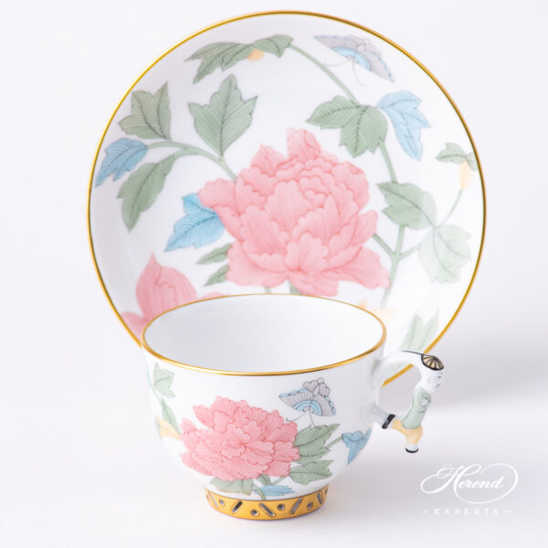 Herend Peony Flowers Tea cup 3364-0-21 PVFP-X1