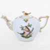 Herend Rothschild Birds Teapot 608-0-05 RO