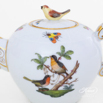 Herend Rothschild Birds Teapot 608-0-05 RO