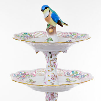 Herend Three Tier Cake Stand Victoria Simple 7443-0-00 VA
