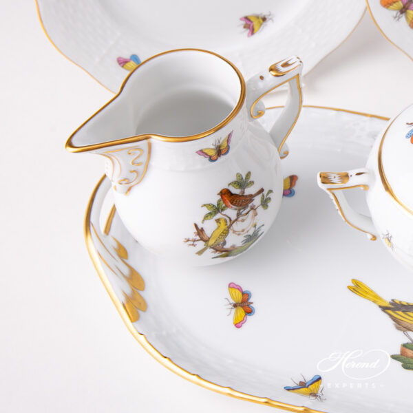 Herend Rothschild Bird coffee set