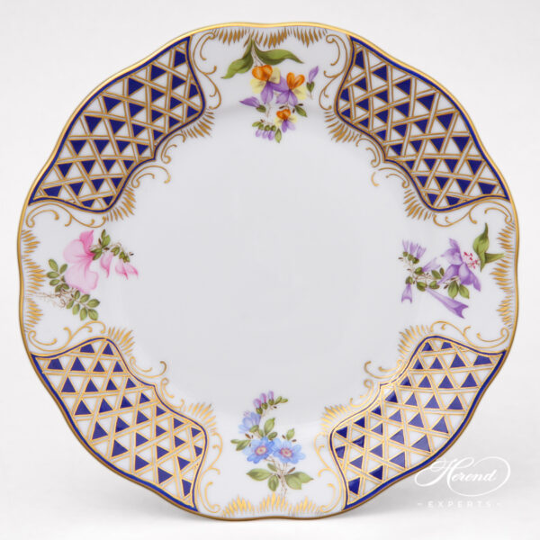 Herend Dessert plate Mosaic and Flowers 20517-0-00 MTFC