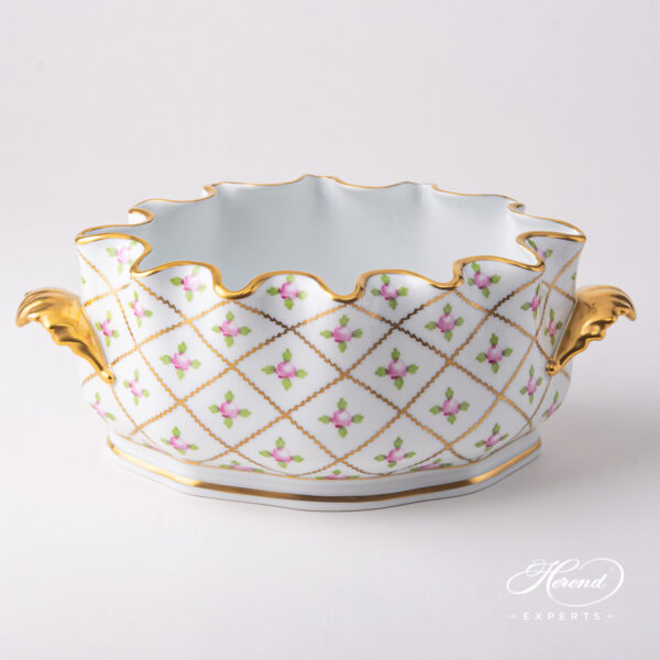 Herend Cachepot Sevres Roses 7648-0-00 SPROG