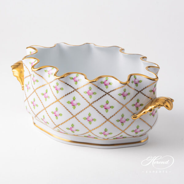 Herend Cachepot Sevres Roses 7648-0-00 SPROG