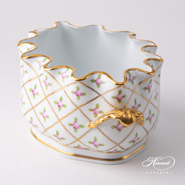 Herend Cachepot Sevres Roses 7648-0-00 SPROG