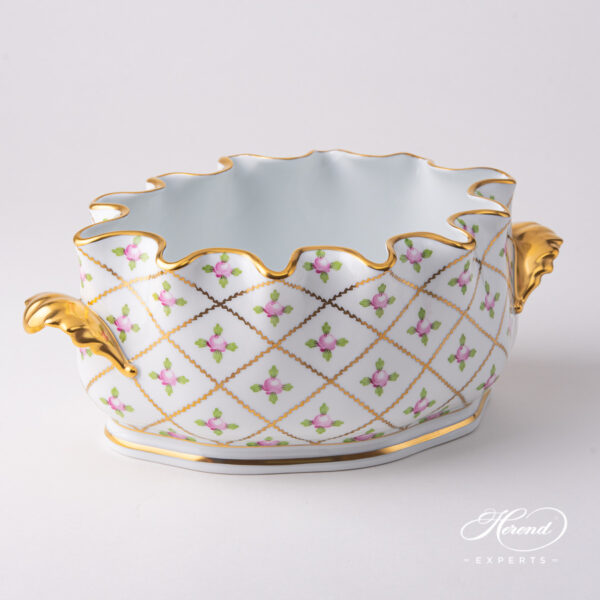 Herend Cachepot Sevres Roses 7648-0-00 SPROG