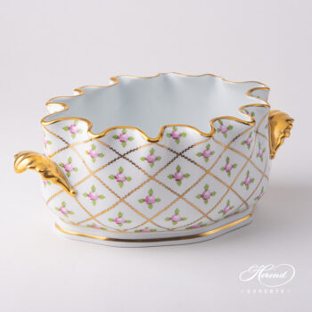 Herend Cachepot Sevres Roses 7648-0-00 SPROG