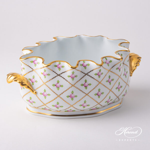 Herend Cachepot Sevres Roses 7648-0-00 SPROG