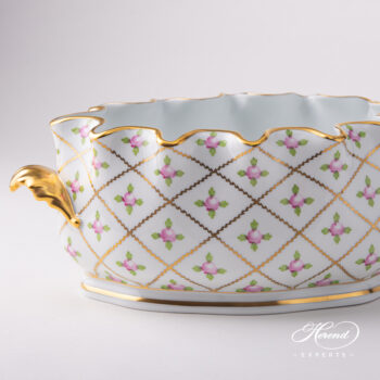 Herend Cachepot Sevres Roses 7648-0-00 SPROG