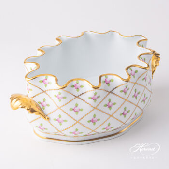 Herend Cachepot Sevres Roses 7648-0-00 SPROG