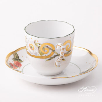 Herend coffee cup of Oriental Showmen 20706-0-00 FODO