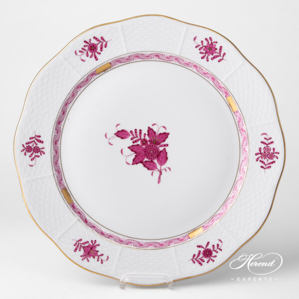 Chinese Bouquet Pink Round dish 158 AP