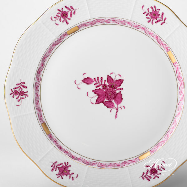 Chinese Bouquet Pink Round dish 158 AP