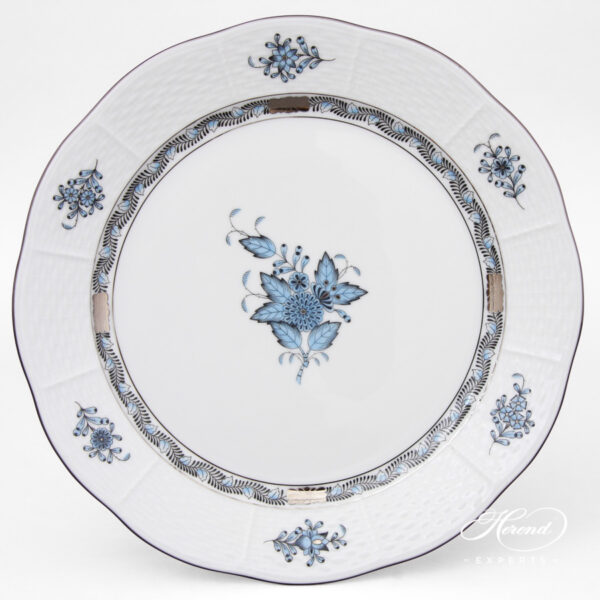 Herend Chinese Bouquet Platinum Meat plate 524-0-00 ATQ3-PT