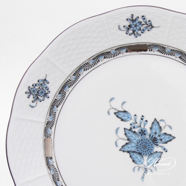 Herend Chinese Bouquet Platinum Meat plate 524-0-00 ATQ3-PT