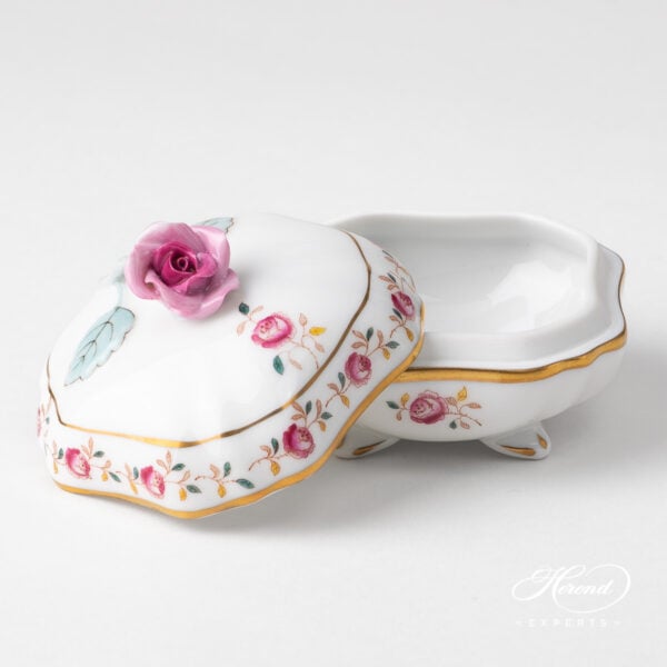 Herend Fancy Box Rose 6179-0-09 RGS